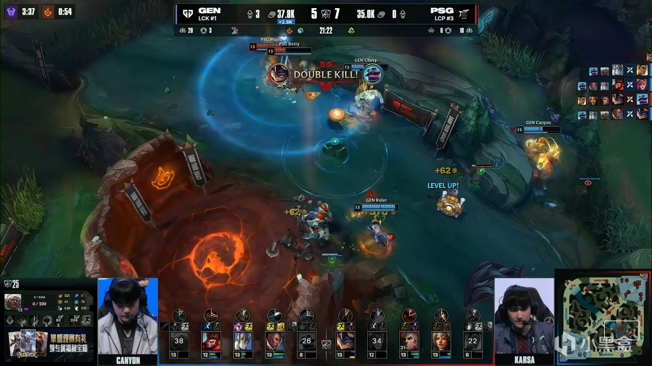 世界赛瑞士, GEN打出 世界赛瑞士, GEN打出